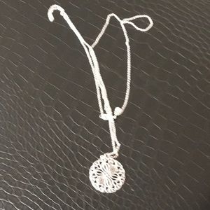 Silver plated necklace